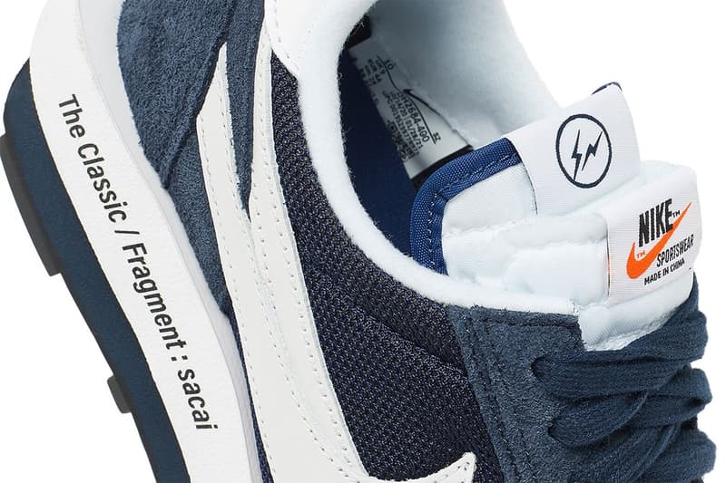 sacai fragment design nike ldwaffle navy grey white release info store list buying guide photos price DH2684 001 DH2684 400