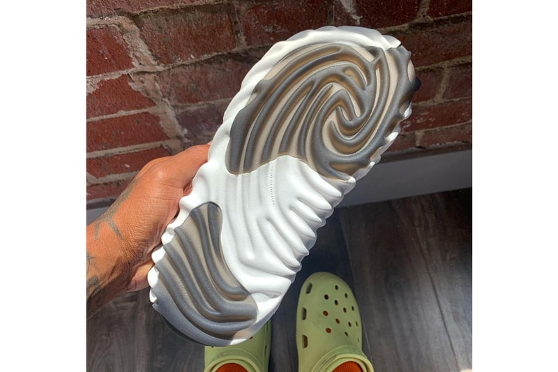 Salehe Bembury Reveals Another Look Fingerprint-Patterned Crocs