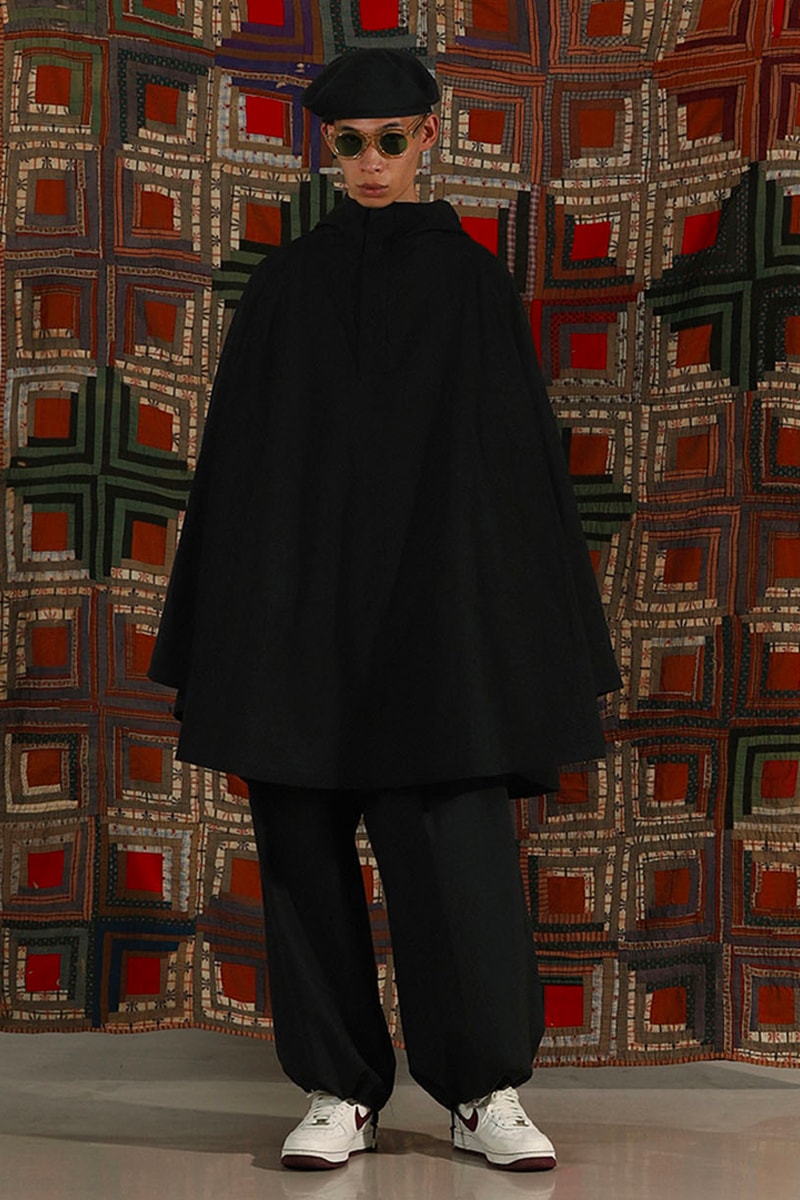Sillage Reveal French Military Inspired FW21 Fall Winter 2021 japanese autumn indigo beret tropical wool bordeaux bleu jackets eco-friendly collection release Lookbook
