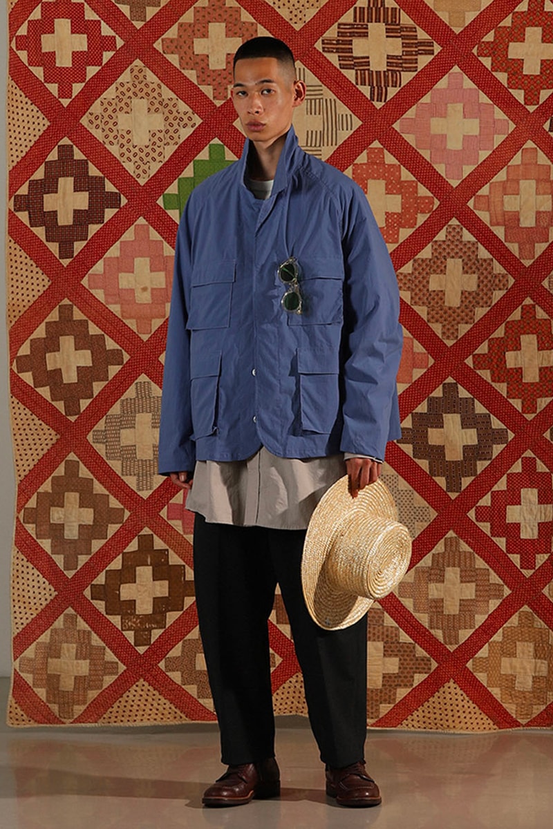 Sillage Reveal French Military Inspired FW21 Fall Winter 2021 japanese autumn indigo beret tropical wool bordeaux bleu jackets eco-friendly collection release Lookbook