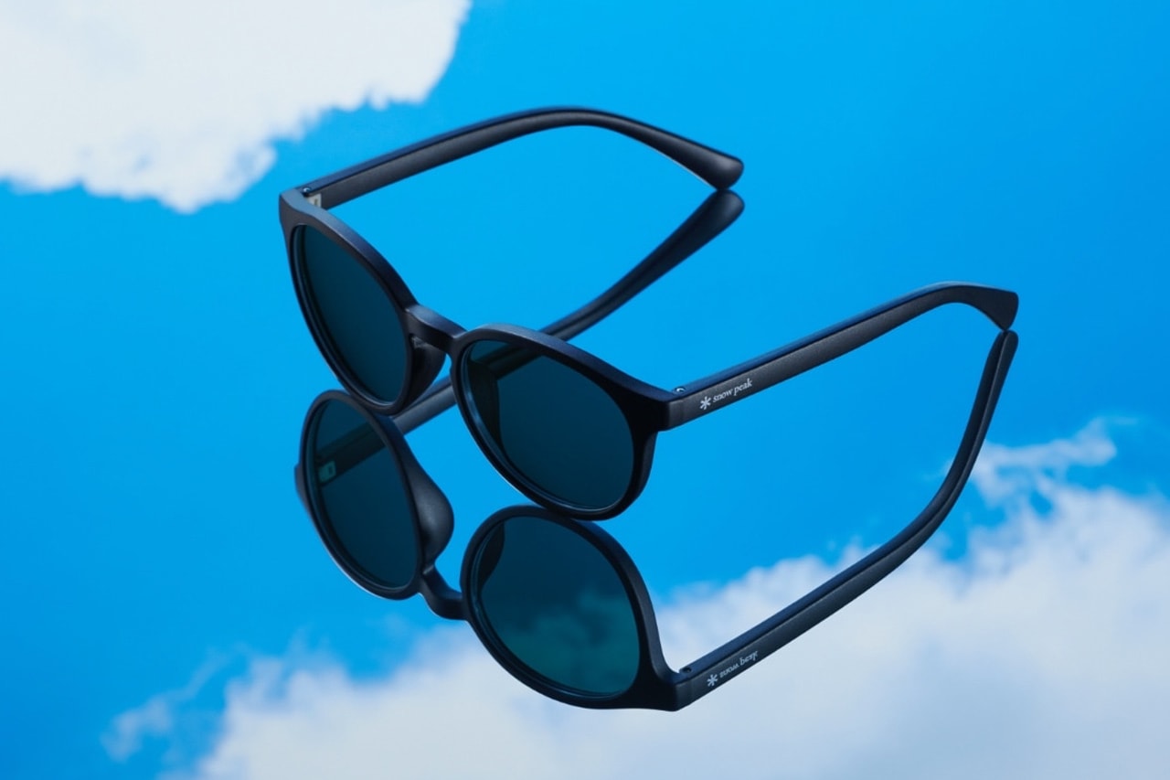 Snow Peak x JINS Eyewear Collaboration Release outdoors Japanese sunglasses