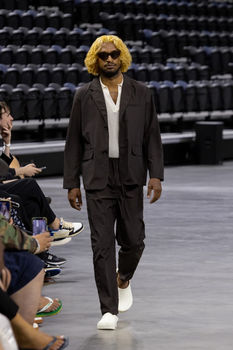 Soulland "Love and Tragedy" Spring/Summer 2022 Copenhagen Fashion Week Runway Show Li-Ning Collaboration Loafer Clogs Mules Silas Adler First Look