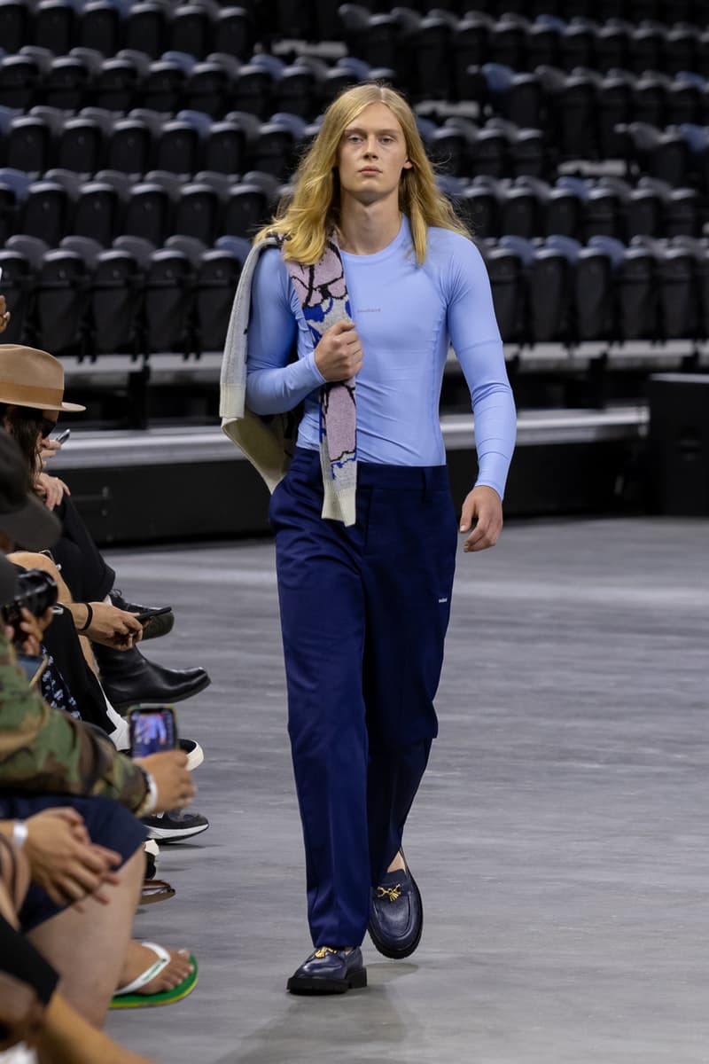 Soulland "Love and Tragedy" Spring/Summer 2022 Copenhagen Fashion Week Runway Show Li-Ning Collaboration Loafer Clogs Mules Silas Adler First Look