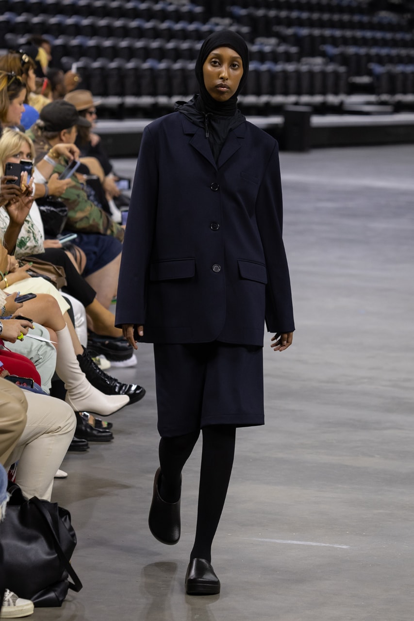 Soulland "Love and Tragedy" Spring/Summer 2022 Copenhagen Fashion Week Runway Show Li-Ning Collaboration Loafer Clogs Mules Silas Adler First Look