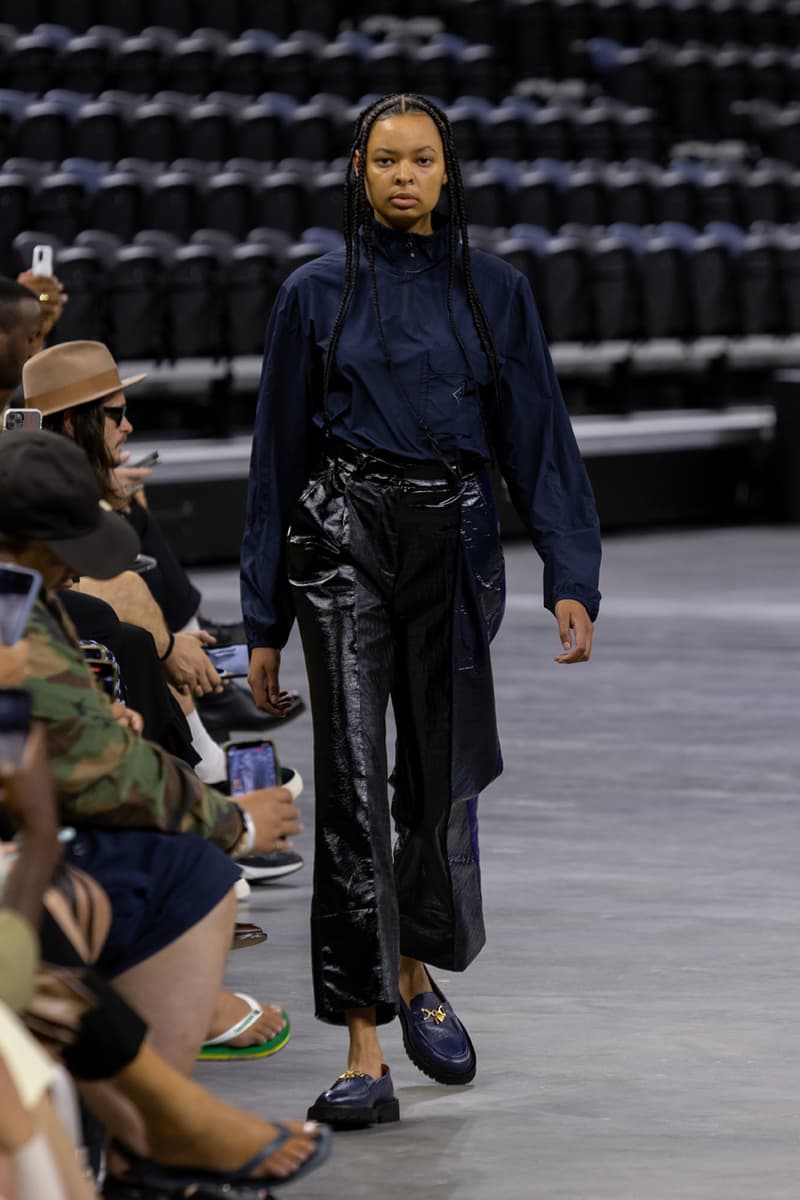 Soulland "Love and Tragedy" Spring/Summer 2022 Copenhagen Fashion Week Runway Show Li-Ning Collaboration Loafer Clogs Mules Silas Adler First Look