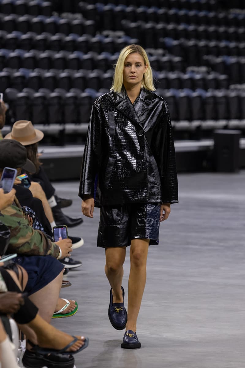 Soulland "Love and Tragedy" Spring/Summer 2022 Copenhagen Fashion Week Runway Show Li-Ning Collaboration Loafer Clogs Mules Silas Adler First Look