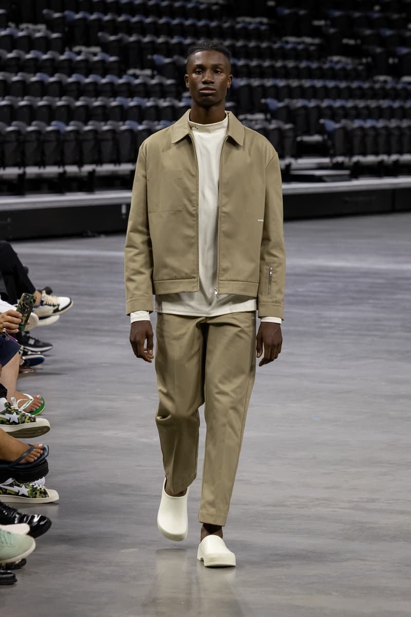 Soulland "Love and Tragedy" Spring/Summer 2022 Copenhagen Fashion Week Runway Show Li-Ning Collaboration Loafer Clogs Mules Silas Adler First Look