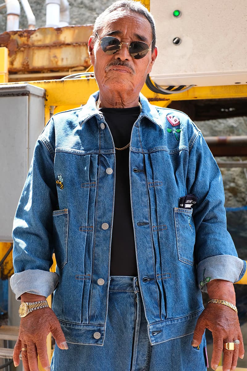 Sound shop balansa busan south korea vintage records ordinary fits denim cap t-shirts flower bee drop retro music apparel clothing release info