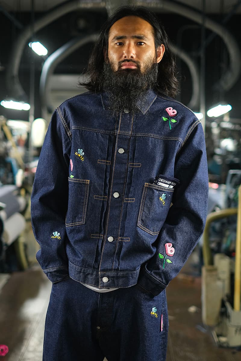 Sound shop balansa busan south korea vintage records ordinary fits denim cap t-shirts flower bee drop retro music apparel clothing release info