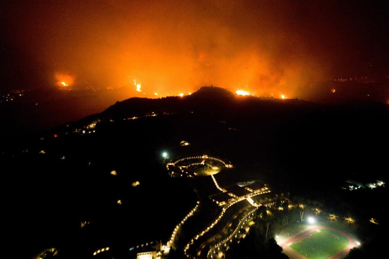 Southern Europe Is in a Panic as Wildfires Have Caused Mass Evacuations