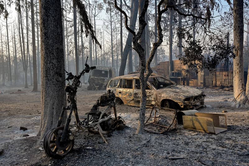 Wildfires Threaten Cultural Monuments Greece Europe 