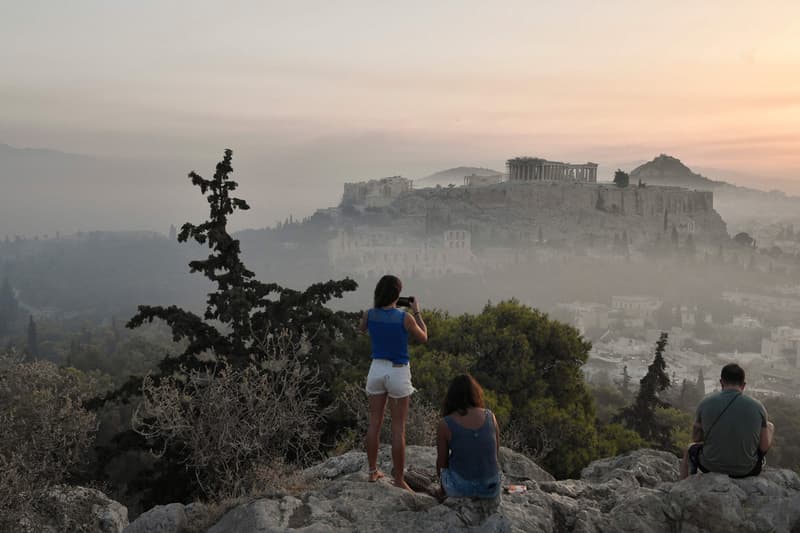 Wildfires Threaten Cultural Monuments Greece Europe