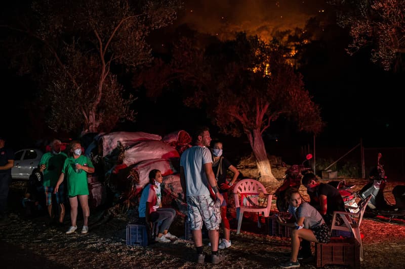 Wildfires Threaten Cultural Monuments Greece Europe