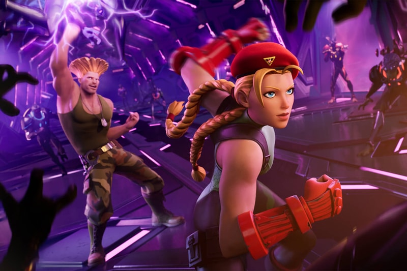 Street Fighter's Cammy and Guile are dropping into Fortnite this