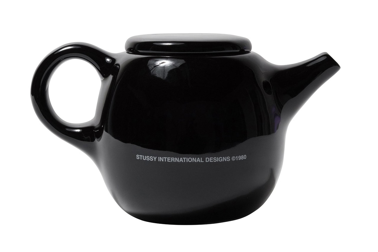 Stüssy 8-Ball Ceramic Teapot Homeware Accessories Design Interior Kitchen Coffee Tea 