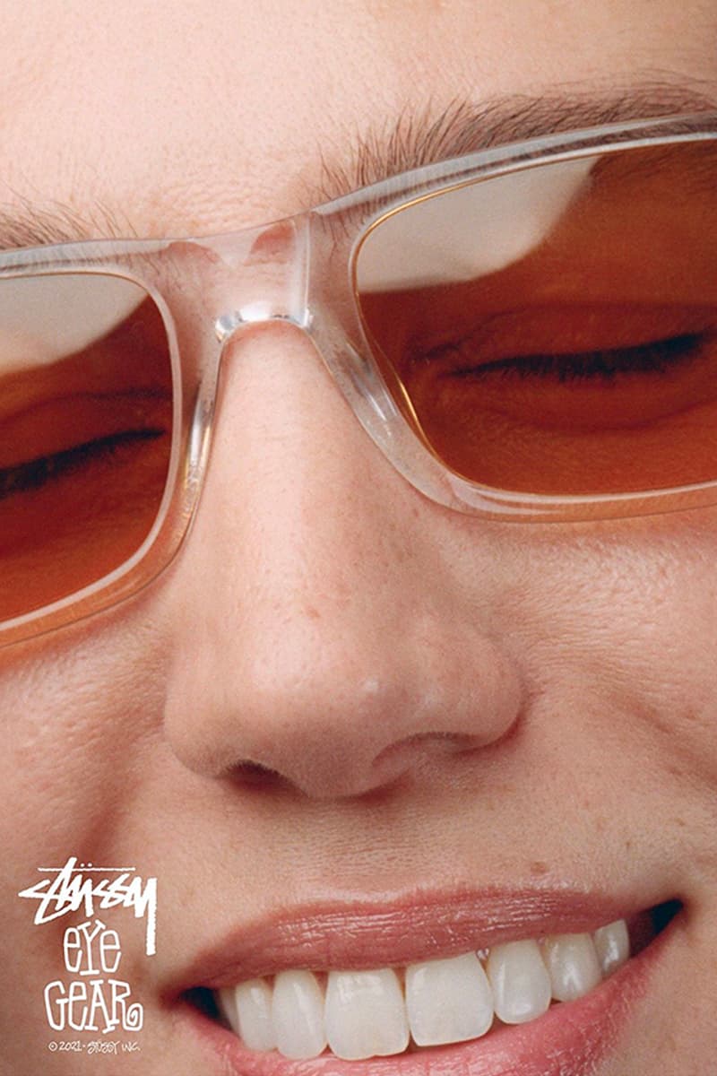 Stussy Eyewear Eyegear Sunglasses  retro square tortoise pattern black dark green clear rose color summer release reveal