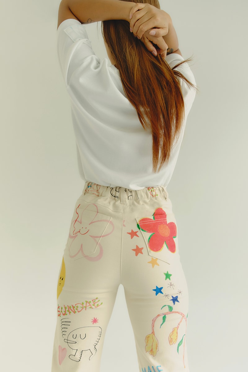 Korean Fashion High Waist 4 Botton trendy Candy pants*A023*