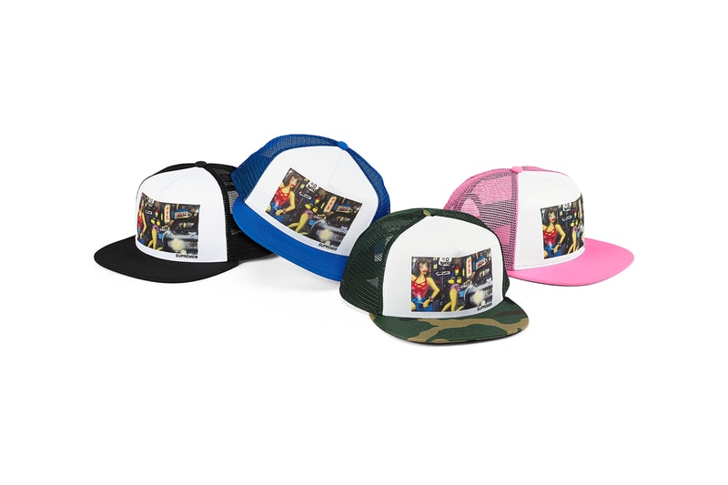 Supreme Fall/Winter 2021 Hats and Beanies skittles skrek Lady Pink kangol trapper hat trucker bucket hats 5-panels