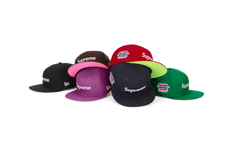 Supreme Fall/Winter 2021 Hats and Beanies skittles skrek Lady Pink kangol trapper hat trucker bucket hats 5-panels 