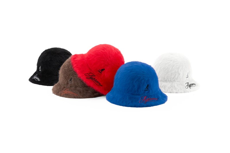 Supreme Fall/Winter 2021 Hats and Beanies skittles skrek Lady Pink kangol trapper hat trucker bucket hats 5-panels