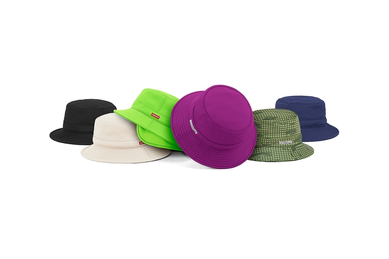 Supreme Fall/Winter 2021 Hats and Beanies skittles skrek Lady Pink kangol trapper hat trucker bucket hats 5-panels