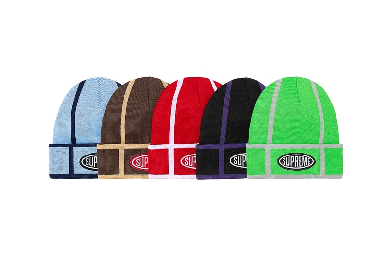 Supreme Fall/Winter 2021 Hats and Beanies skittles skrek Lady Pink kangol trapper hat trucker bucket hats 5-panels