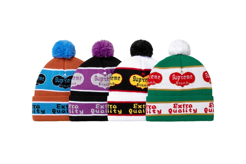 Supreme Fall/Winter 2021 Hats and Beanies skittles skrek Lady Pink kangol trapper hat trucker bucket hats 5-panels 