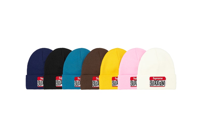 Supreme Fall/Winter 2021 Hats and Beanies skittles skrek Lady Pink kangol trapper hat trucker bucket hats 5-panels 