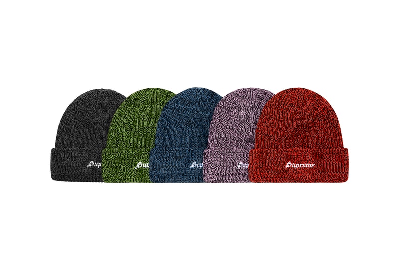 Supreme Fall/Winter 2021 Hats and Beanies skittles skrek Lady Pink kangol trapper hat trucker bucket hats 5-panels