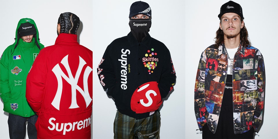 Supreme Reveals New York Yankees Fall 2021 Collaboration