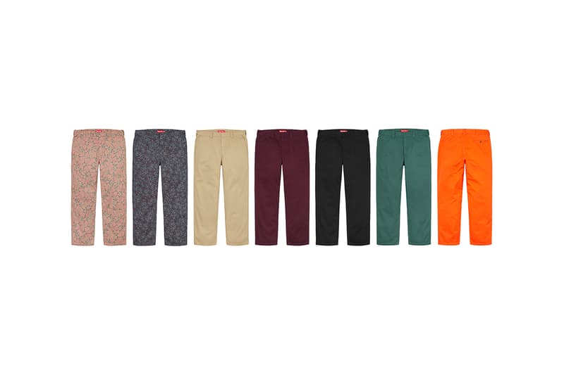 Supreme Fall/Winter 2021 Pants