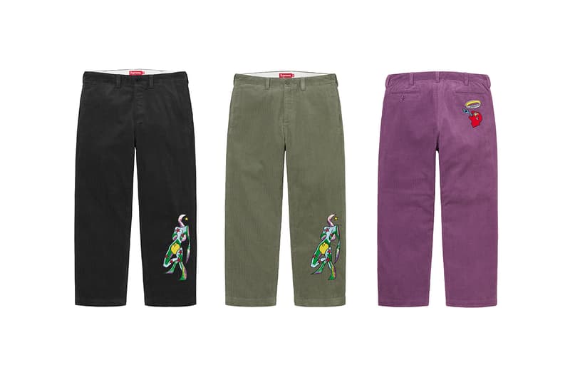 Supreme Fall/Winter 2021 Pants