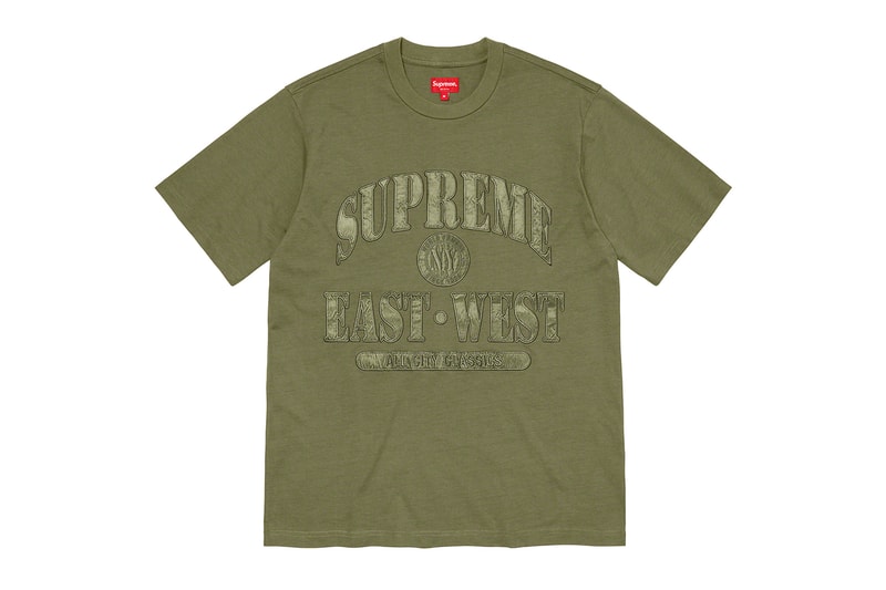 Supreme Fall/Winter 2021 Tops and Tees