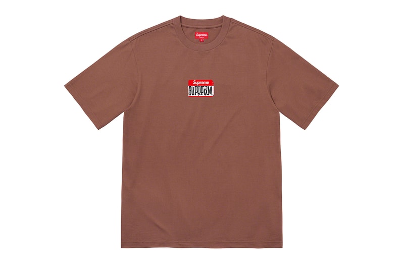 Supreme Fall/Winter 2021 Tops and Tees