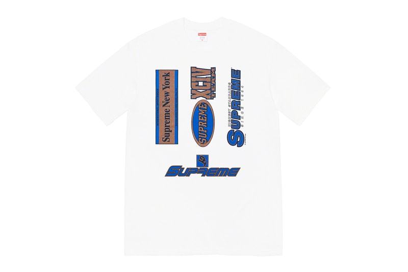 Supreme Fall/Winter 2021 Tops and Tees