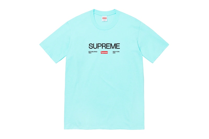 Supreme Fall/Winter 2021 Tops and Tees