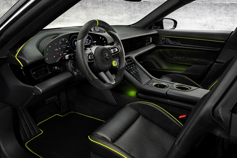 TECHART Porsche Taycan Carbon Fiber Aerodynamic Wide Body Kit Electric Cars German Turbo S Sports Sedan Wagon Custom Tuned