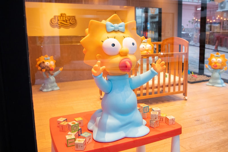 The Simpsons Objective Collectibles Medicom Toy Maggie Juice Release