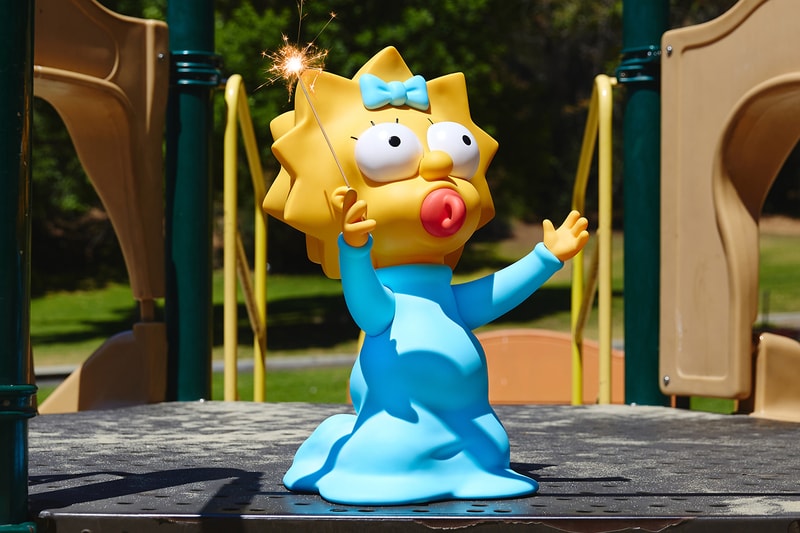 The Simpsons Objective Collectibles Medicom Toy Maggie Juice Release