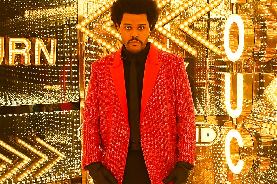 The Weeknd Blinding Lights Coat, Men's Red Coat