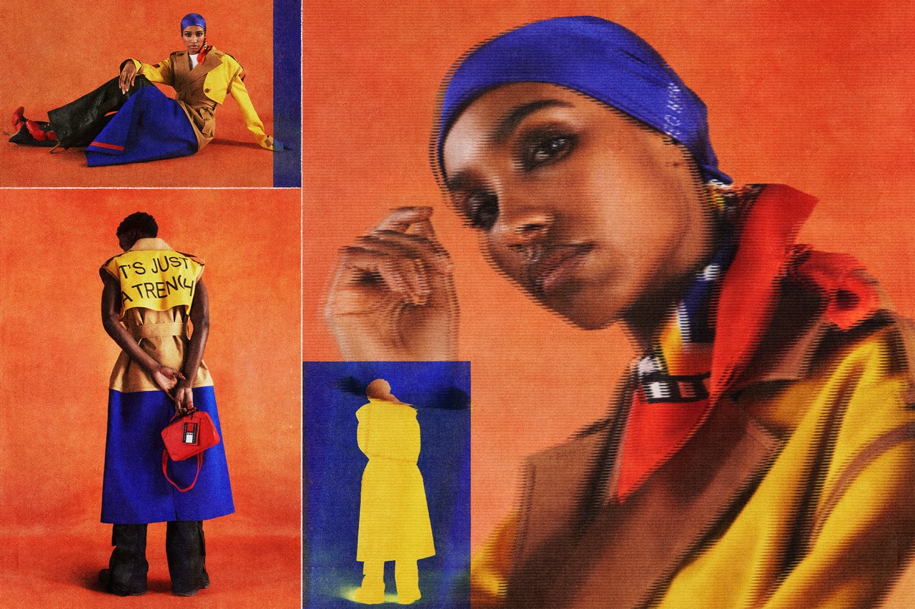 TommyXRomeo BIPOC communities models Ikram Abdi Omar, Aaliyah Hydes, Hidetatsu Takeuchi and Babacar N’Doye murals upycled DIY color mixed preppy button down sailing biker jackets romeo hunte tommy hilfiger interview feature Annan Affotey Uzo Njoku spotlights BIPOC creatives contemporary edgy pattern heavy staple pieces collection capsule collaboration mentee mentor fall winter 2021 campaign lookbook