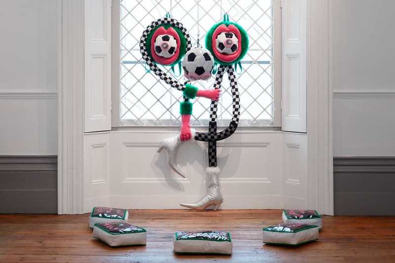 Tottenham Hotspur Stadium Soccer Art Gallery OOF Balls Exhibition London English Premier League