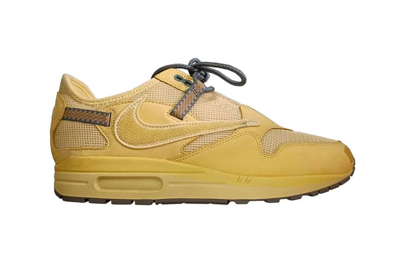 Travis Scott x Nike Air Max 1 "Wheat" Collaboration Release 2021