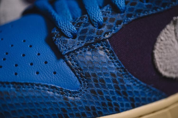 UNDEFEATED NIKE 5 on it pack Closer look collaboration release collection series hypebeast exclusive retro royal blue 5 MATERIALS 5 STRIKES 5 ON IT second chapter