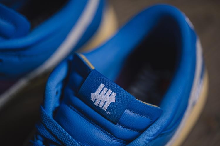 UNDEFEATED NIKE 5 on it pack Closer look collaboration release collection series hypebeast exclusive retro royal blue 5 MATERIALS 5 STRIKES 5 ON IT second chapter