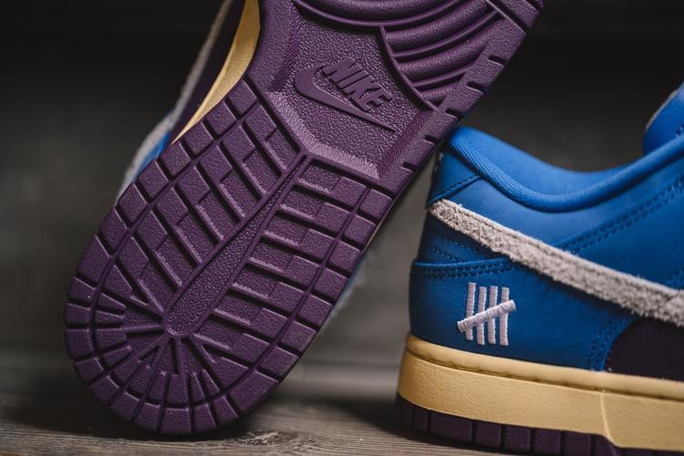 UNDEFEATED NIKE 5 on it pack Closer look collaboration release collection series hypebeast exclusive retro royal blue 5 MATERIALS 5 STRIKES 5 ON IT second chapter