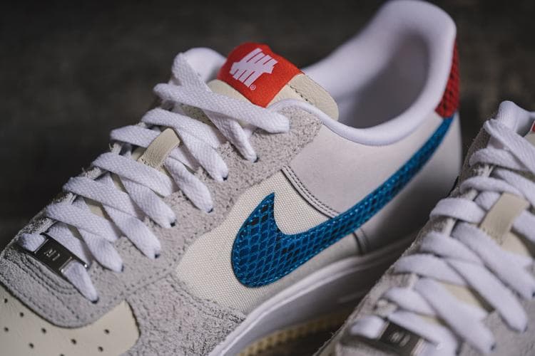 UNDEFEATED NIKE 5 on it pack Closer look collaboration release collection series hypebeast exclusive retro royal blue 5 MATERIALS 5 STRIKES 5 ON IT second chapter