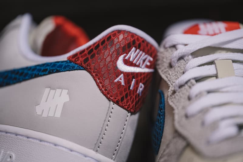 UNDEFEATED NIKE 5 on it pack Closer look collaboration release collection series hypebeast exclusive retro royal blue 5 MATERIALS 5 STRIKES 5 ON IT second chapter