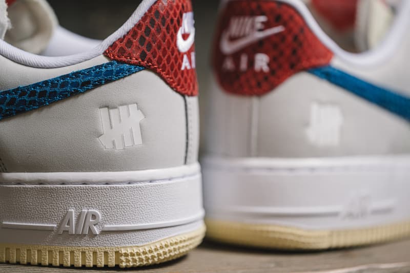 UNDEFEATED NIKE 5 on it pack Closer look collaboration release collection series hypebeast exclusive retro royal blue 5 MATERIALS 5 STRIKES 5 ON IT second chapter