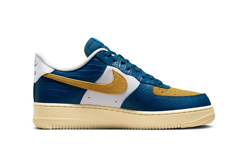 undefeated nike sportswear dunk vs air force 1 af1 pack collection blue yellow white low dm8462 400 official release date info photos price store list buying guide